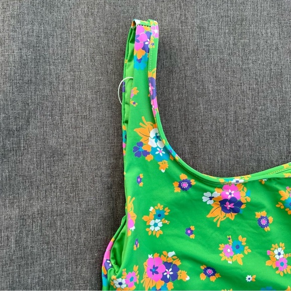 Frankies Bikini Honey One Piece Shoulder Swimsuit Size Medium New With Tags - Picture 4 of 14